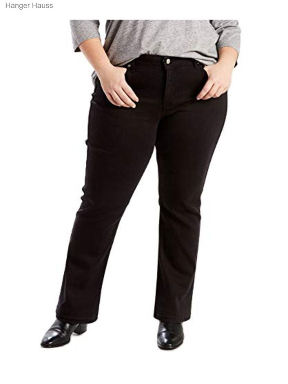 Levi's Classic Straight Leg Mid Rise Plus Size Jeans